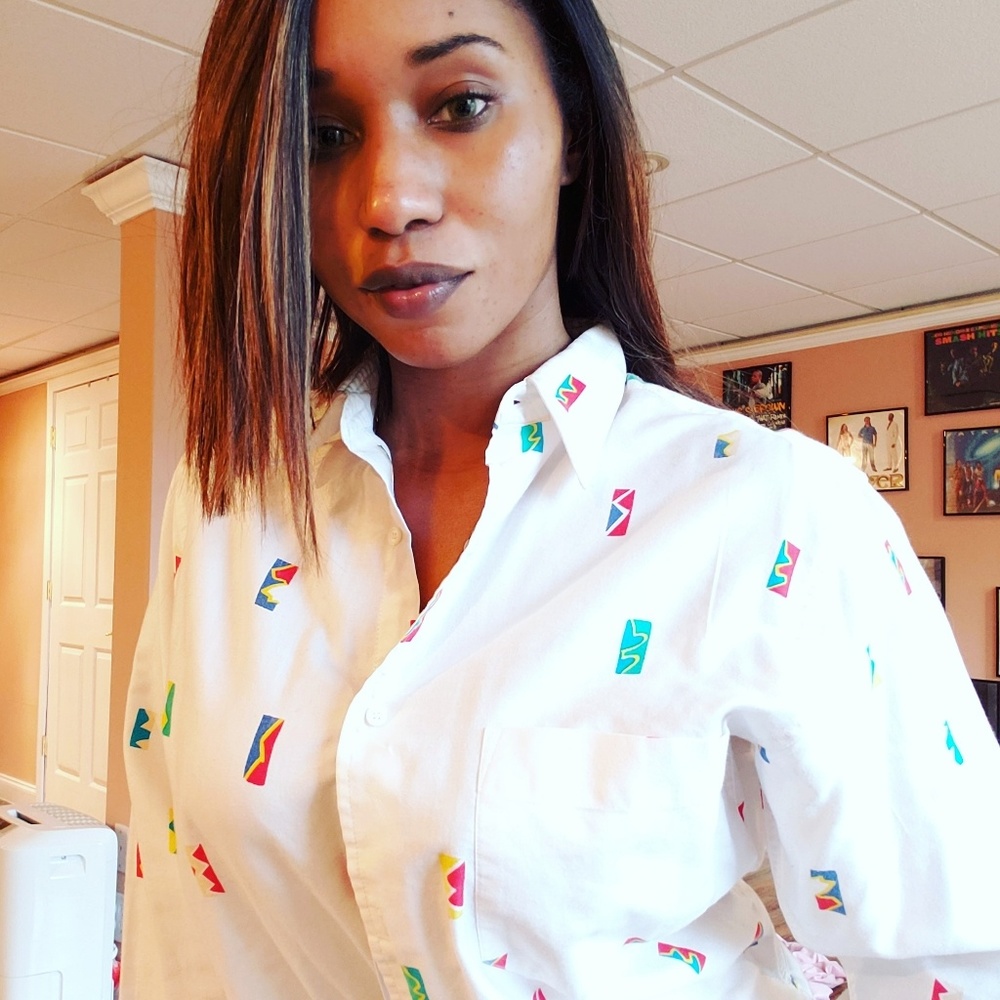 Generra Collection Vintage 90s Button Down Shirt